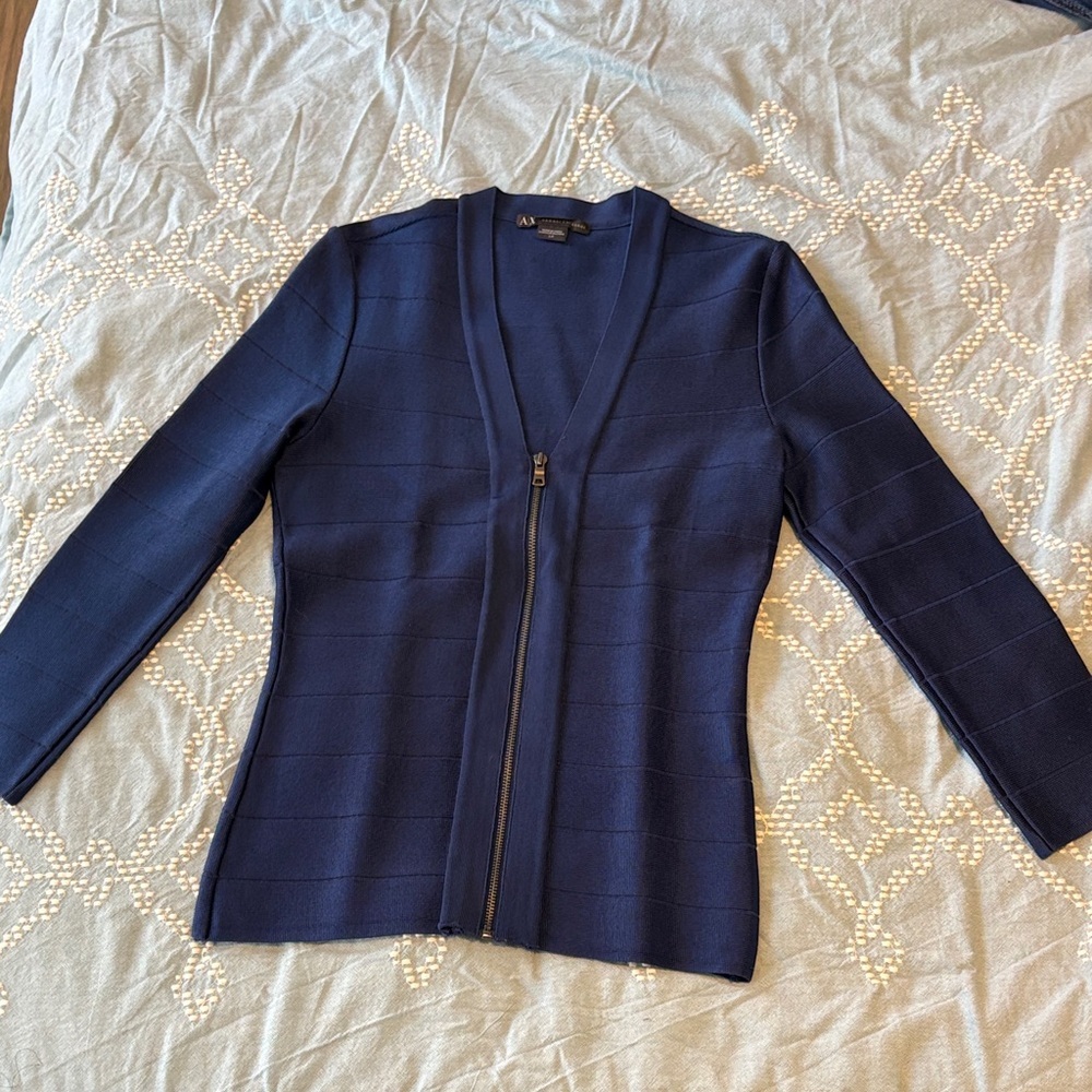 Armani Exchange zipper top